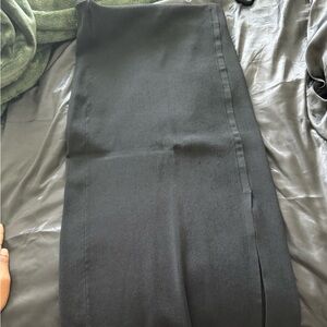 Black Express Midi skirt worn once